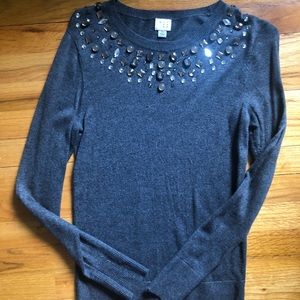 A New Day Bejeweled Sweater